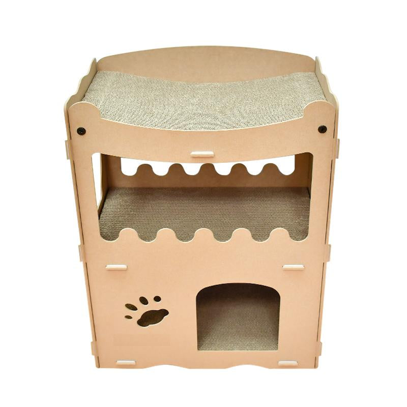 Duurzaam kattenhuis en speelhuis