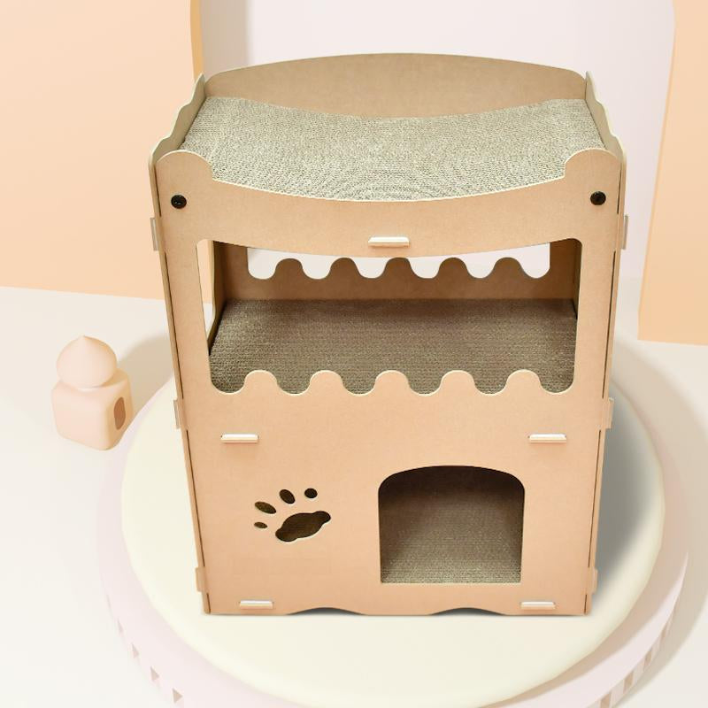 Duurzaam kattenhuis en speelhuis