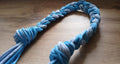 Stevig flostouw voor honden – Blauw