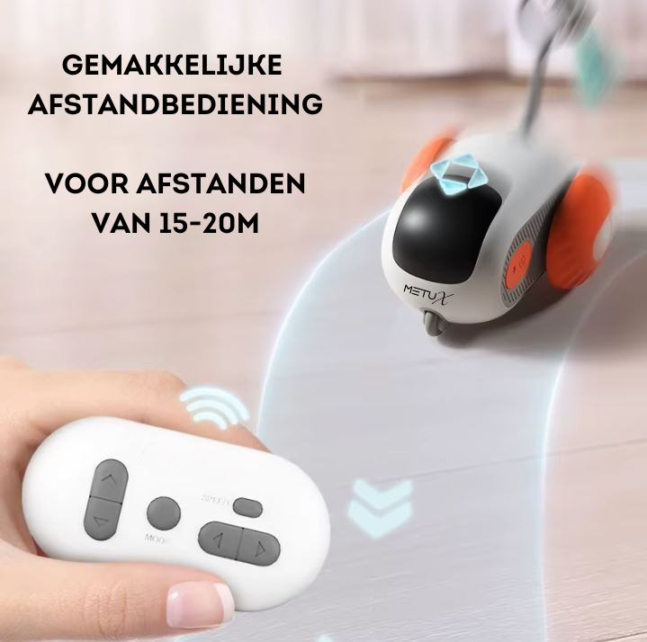 MetuX Interaktives Katzenspielzeug – Orange
