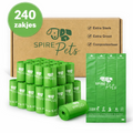 Milieuvriendelijke poepzakjes – Extra groot, 100% biologisch afbreekbaar