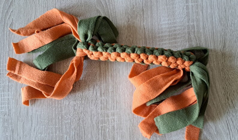 Fleece trekspeeltje voor honden