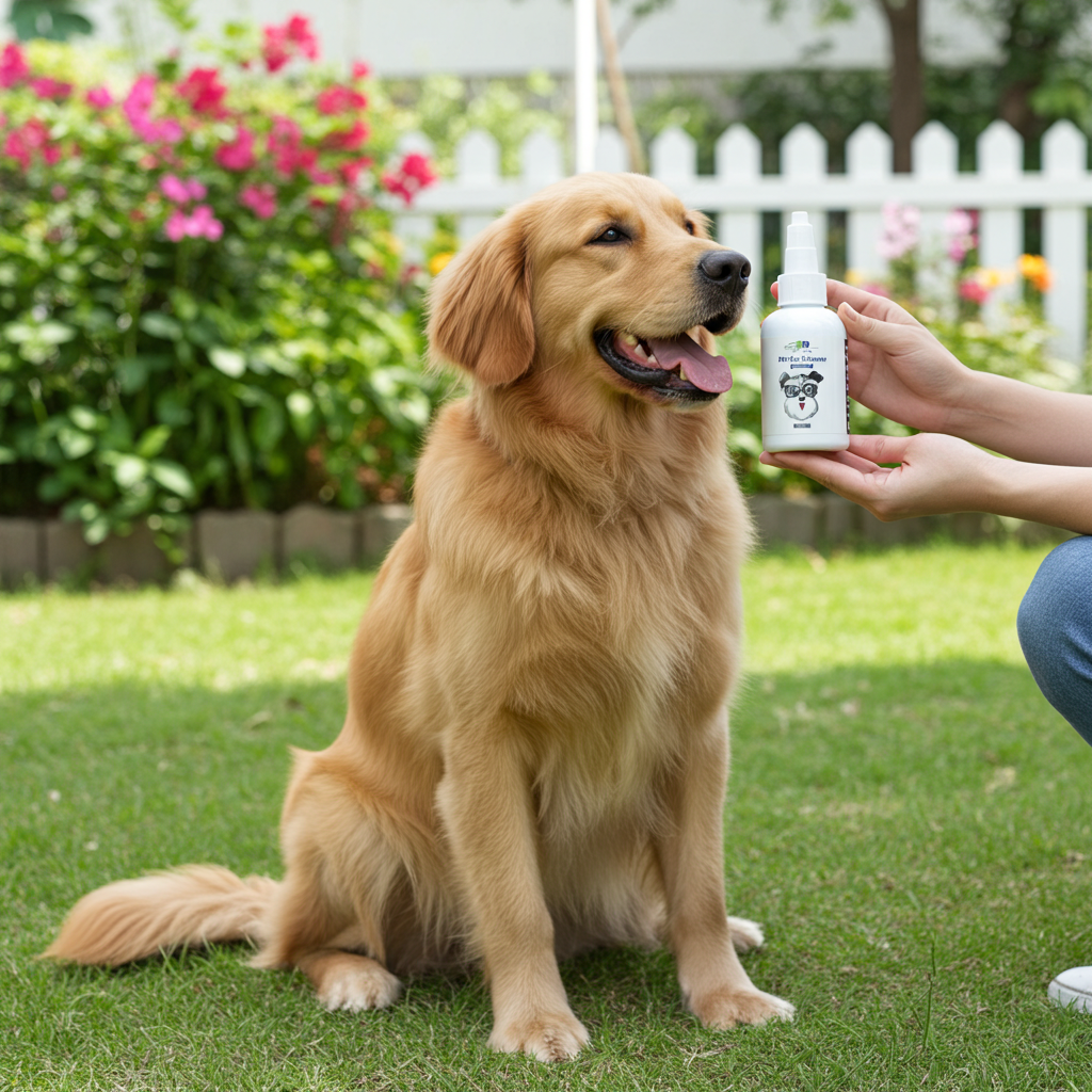 Natuurlijke anti-oormijt oorreiniger voor hond en kat - 50ml