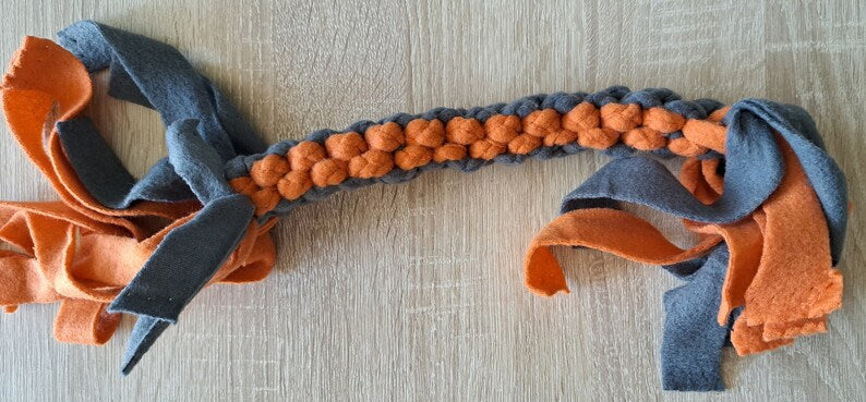 Fleece trekspeeltje voor honden