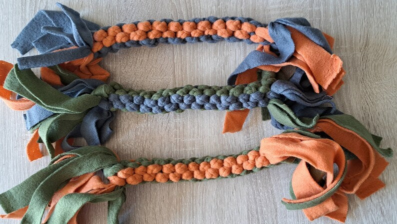 Fleece trekspeeltje voor honden