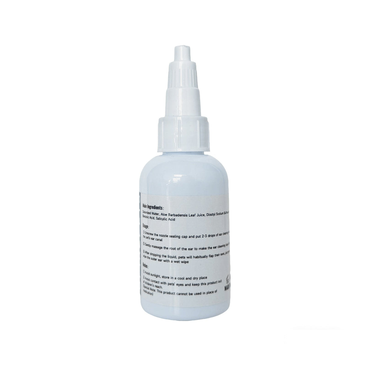 Natuurlijke anti-oormijt oorreiniger voor hond en kat - 50ml