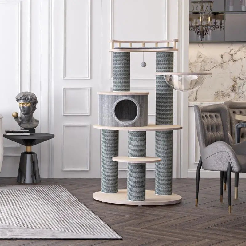 Luxe krabpaal en kattenboom