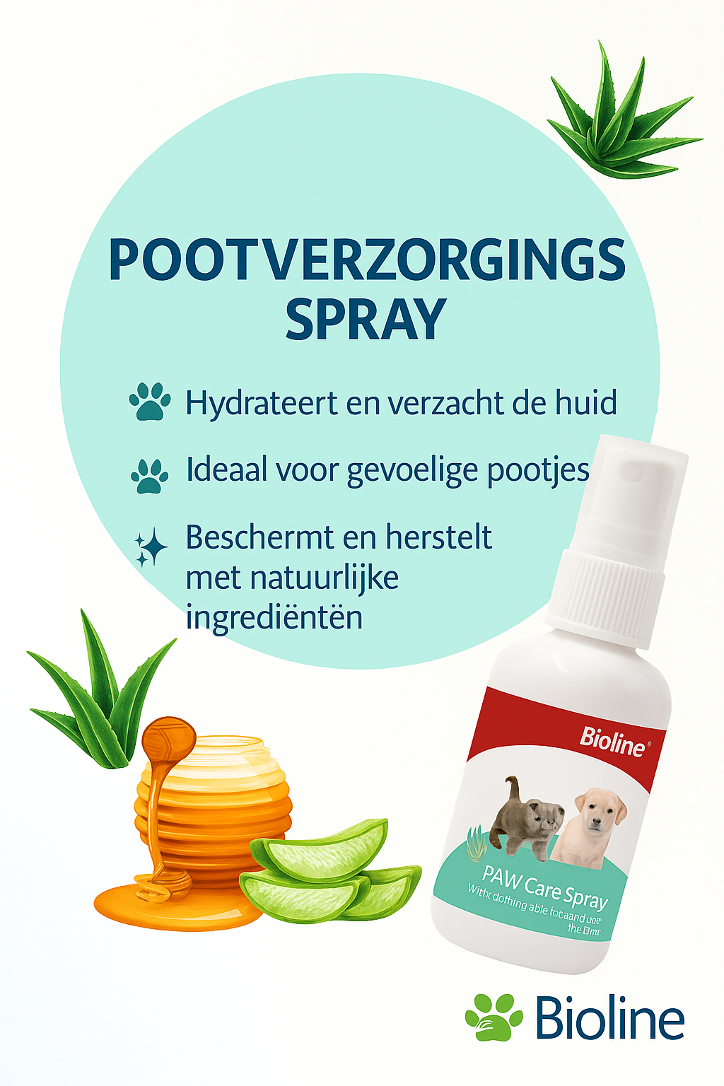 Pootverzorging - Voetzolenspray 50ml voor hond en kat