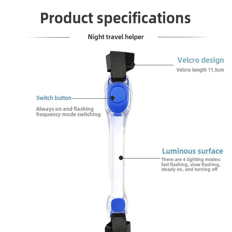 LED-veiligheidslicht voor hondenhalsband