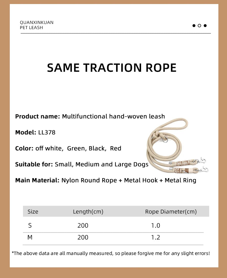 Verstelbare hondenhalsband met bohemian patroon