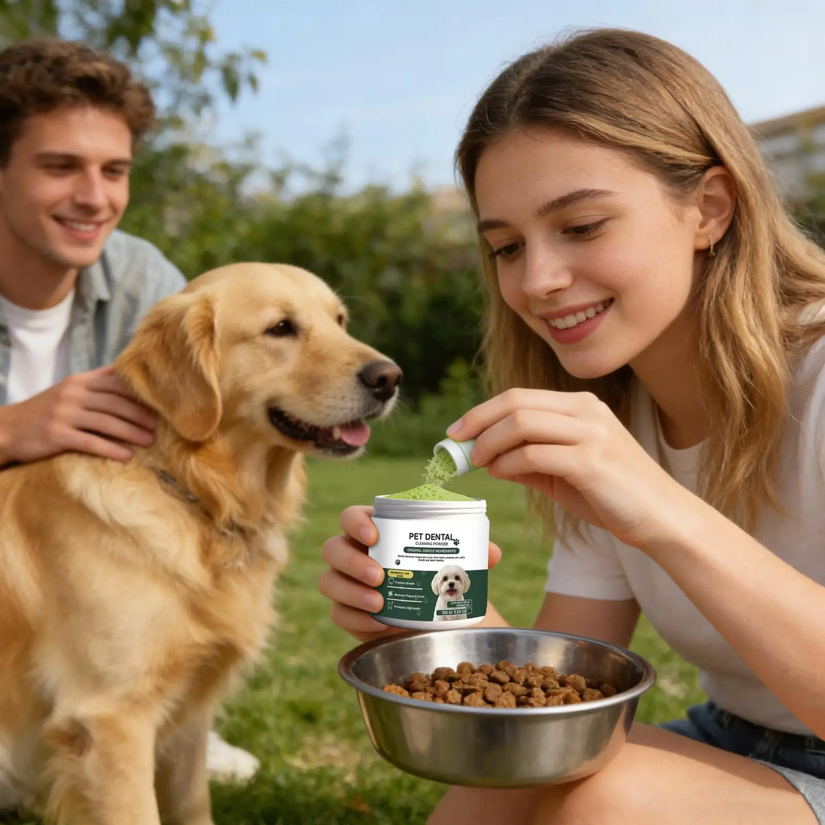 Tandreinigingspoeder voor honden