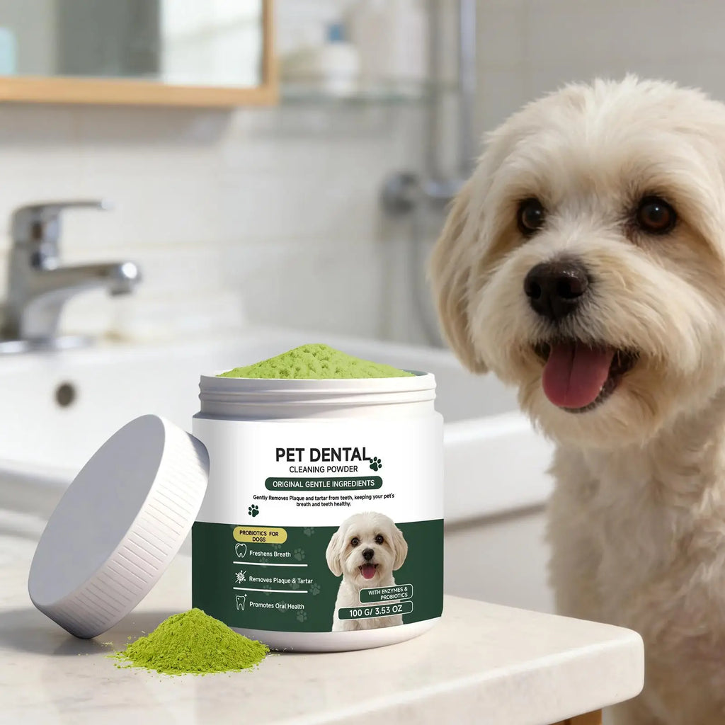 Tandreinigingspoeder voor honden