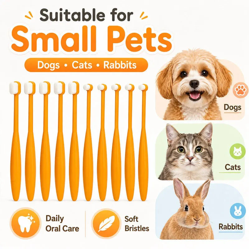 Tandenborstel voor honden en katten