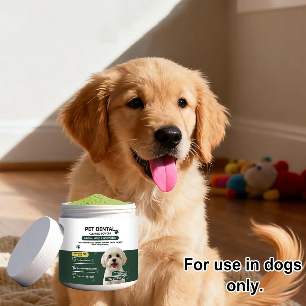 Tandreinigingspoeder voor honden
