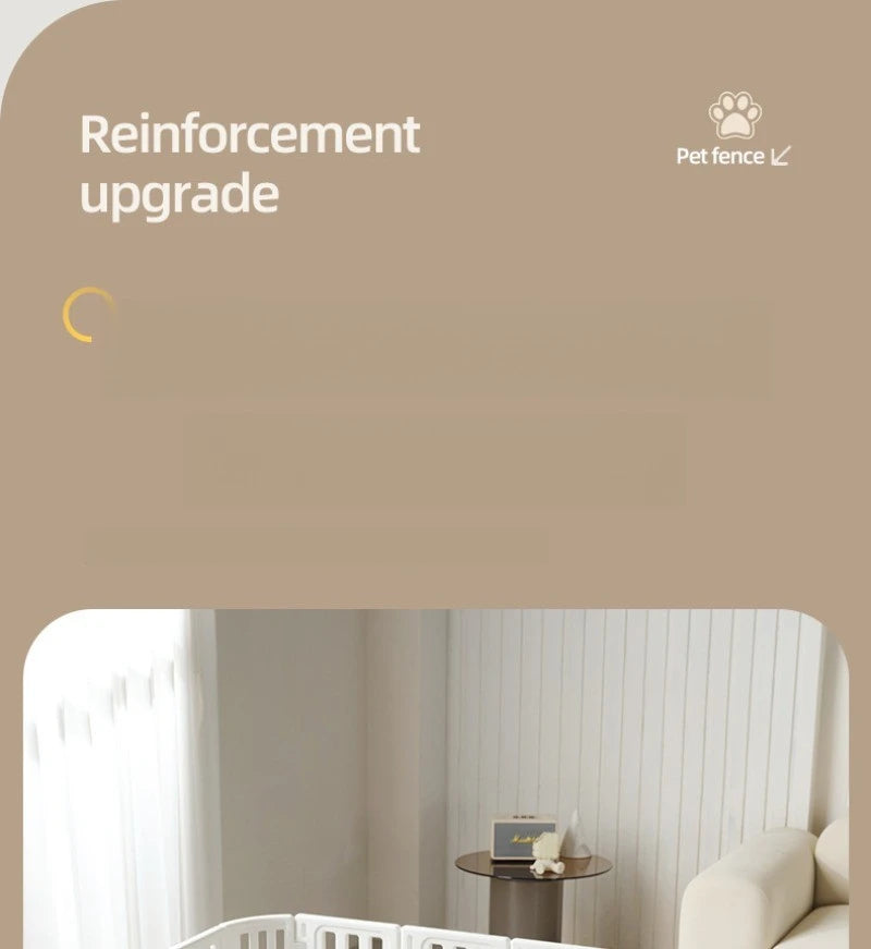 Modulair hondenhek voor binnen