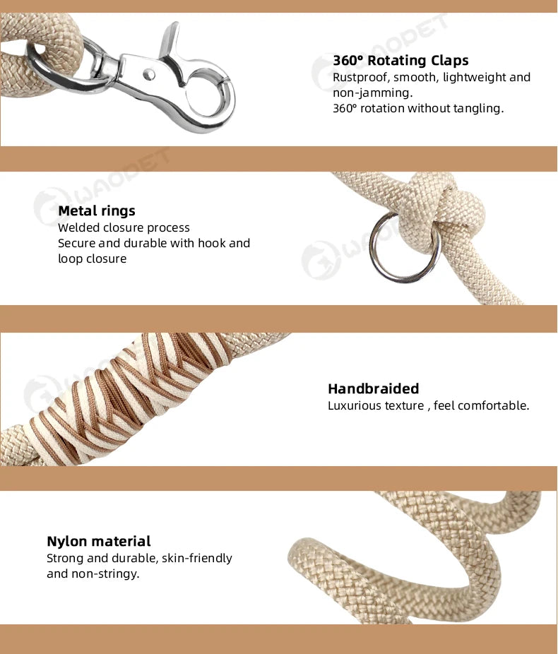 Verstelbare hondenhalsband met bohemian patroon