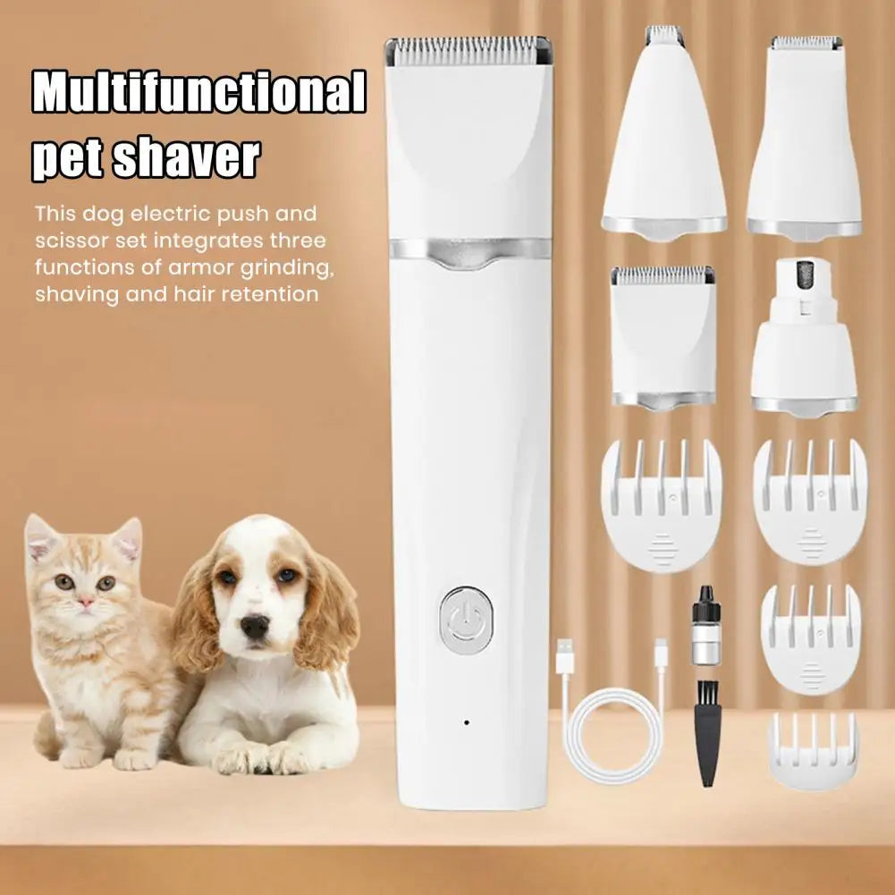4-in-1 verzorgingsset voor honden en katten