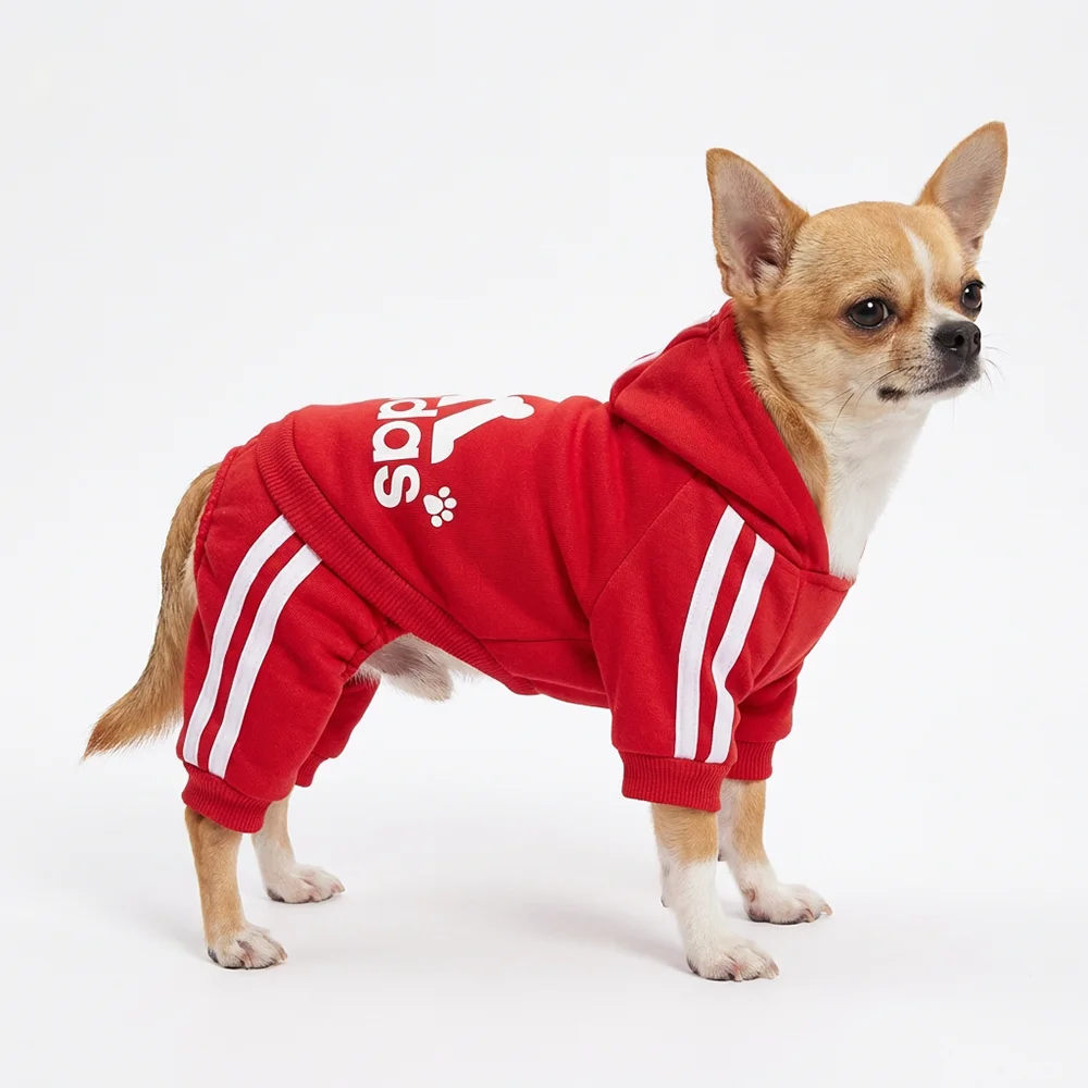 Hondenhoodie met vier pootjes