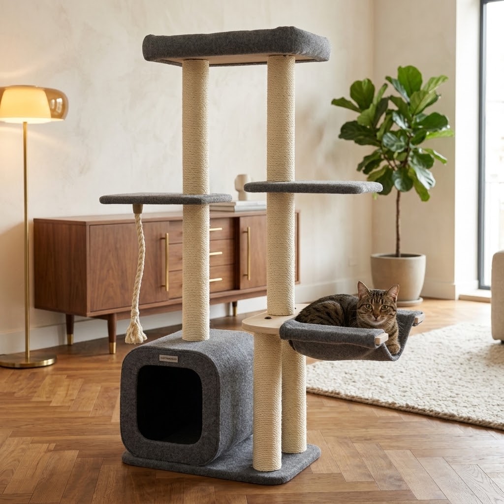 Kattenkrabpaal Candy - klimboom voor katten